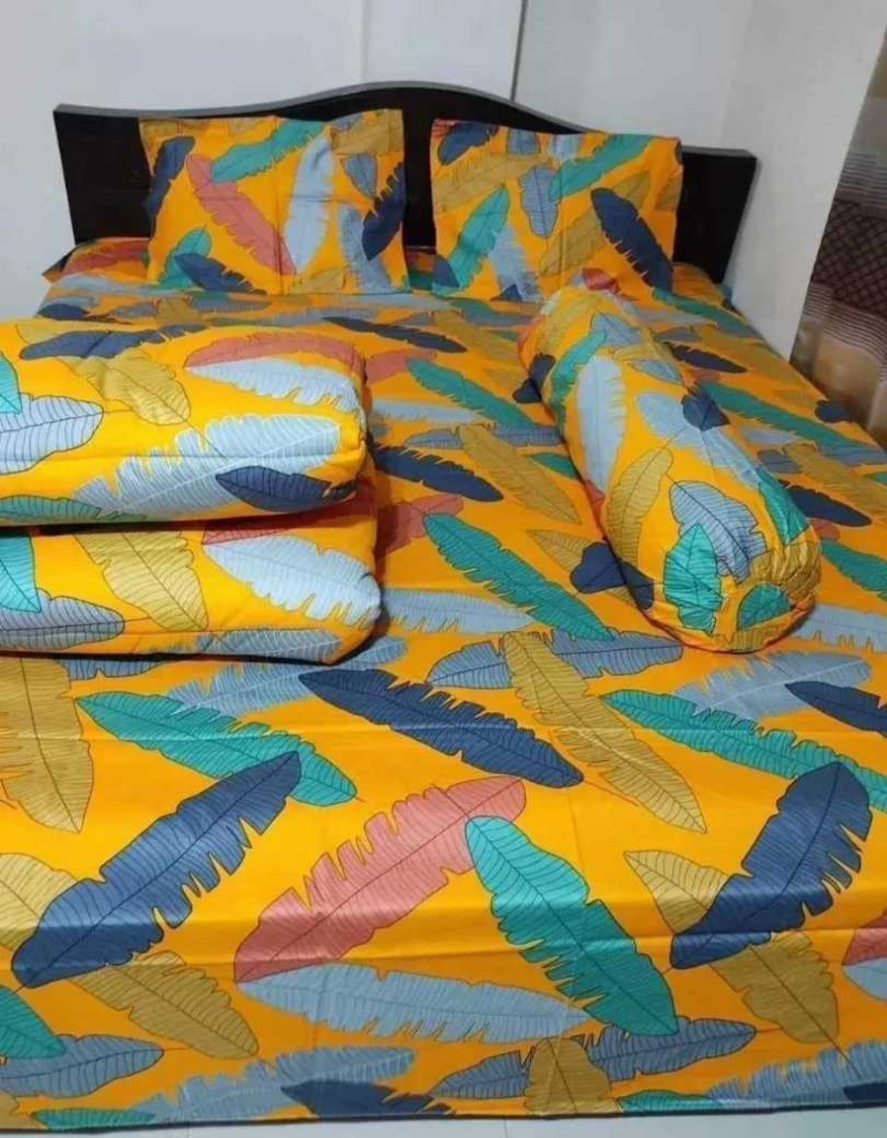 Premium 5-Piece Twill Cotton Comforter Set - শুধু কমফোর্টার নিলে এখানে (√) দিন।
